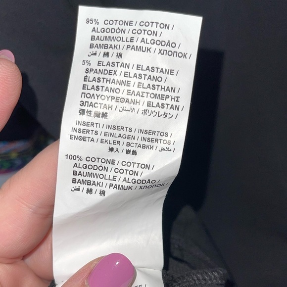 LOVE MOSCHINO Black Aztec Printed Trim T Shirt Mini Dress Size 8 - Picture 4 of 6